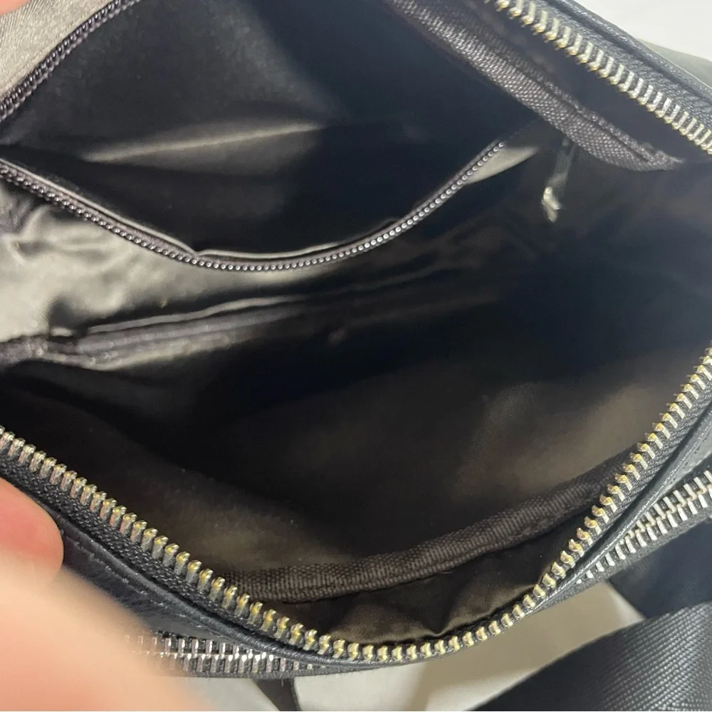 S-ZONE Black Crossbody Bag